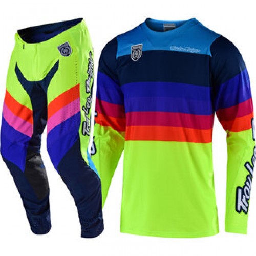 CONJUNTO TROY LEE DESIGNS SE PRO 2020 MIRAGE - AMARELO